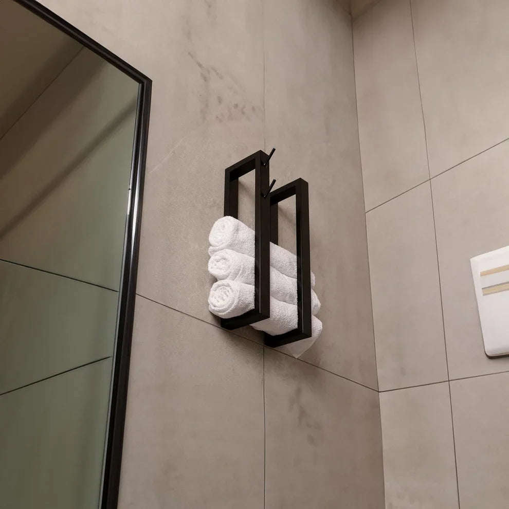 The Wall Towel & Blanket Holder | Black