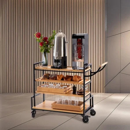 The Metal-Frame Serving Trolley | Display & Serve