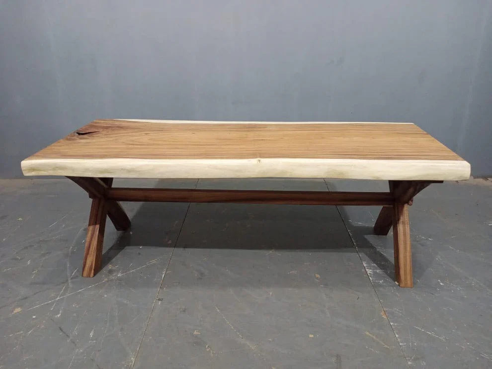 The Artisan Live Edge Dining Table | Solid Sheesham