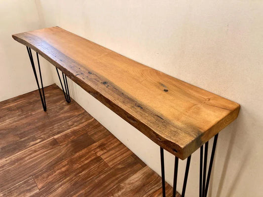 The Gallery Sofa Table | Handmade Live Edge Wood