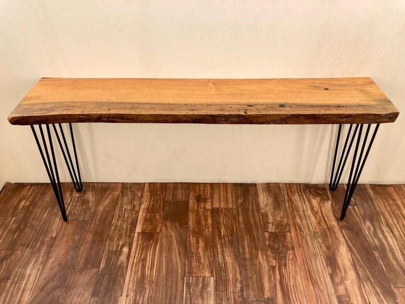 The Gallery Sofa Table | Handmade Live Edge Wood