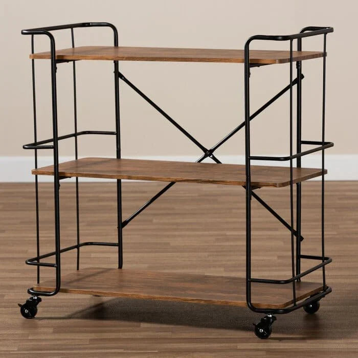 The Industrial Serving Cart | Kitchen & Bar