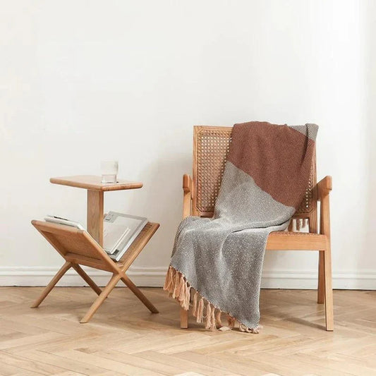 The Library Magazine Rack Side Table | Handcrafted Wood