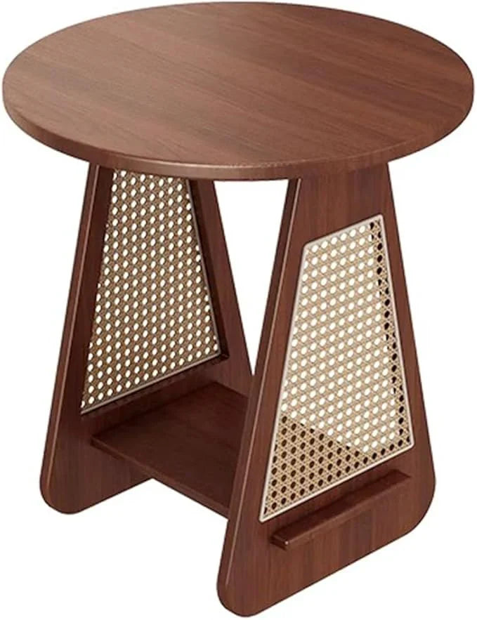 The Double-Layer Solid Wood Coffee Table | Easy-Clean Finish