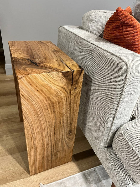 The Minimalist Waterfall End Table | Sheesham