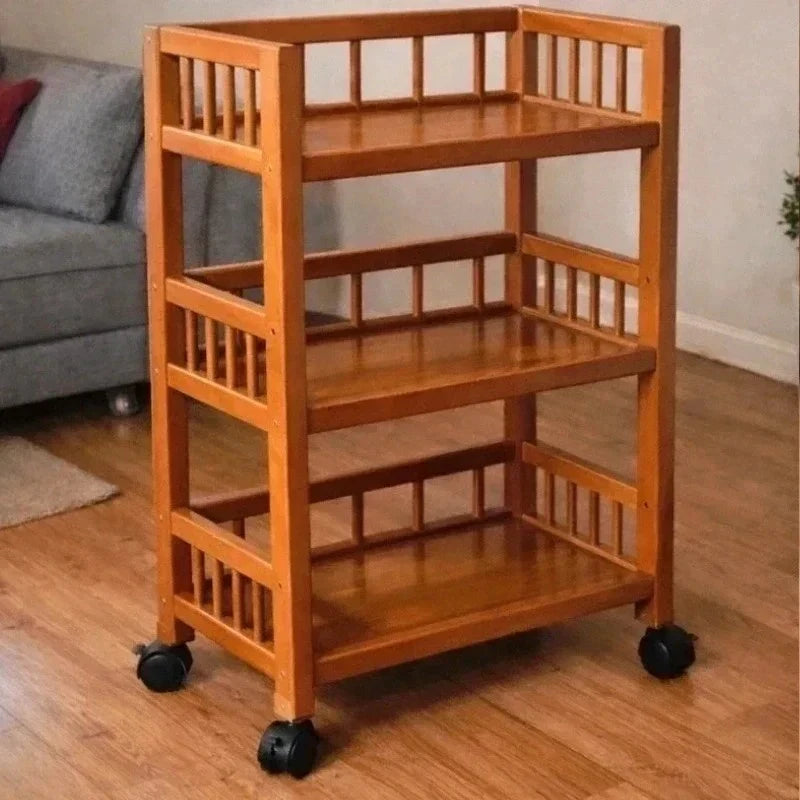 The Bamboo Multi-Tier Serving Cart | Sustainable Storage