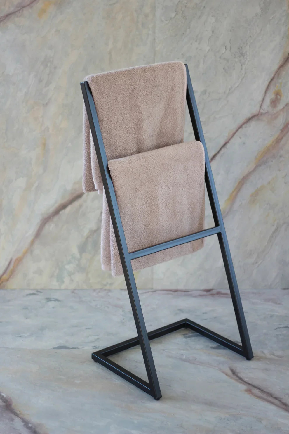 The Freestanding Towel Hanger | Black