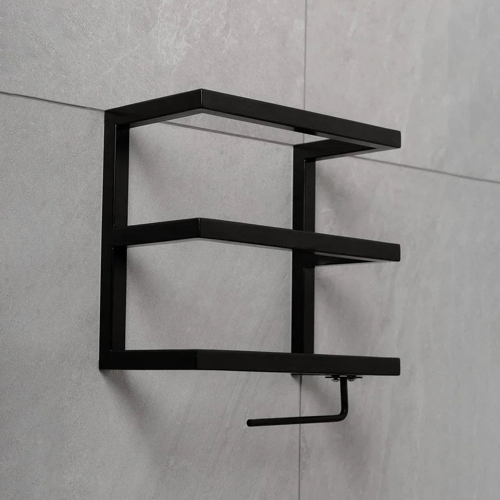 The Metal Bathroom Shelf | With Toilet Paper Holder