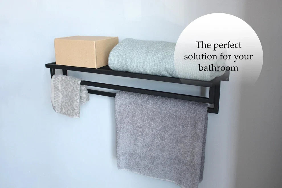 The Metal Wall-Mounted Towel Rack | Bathroom