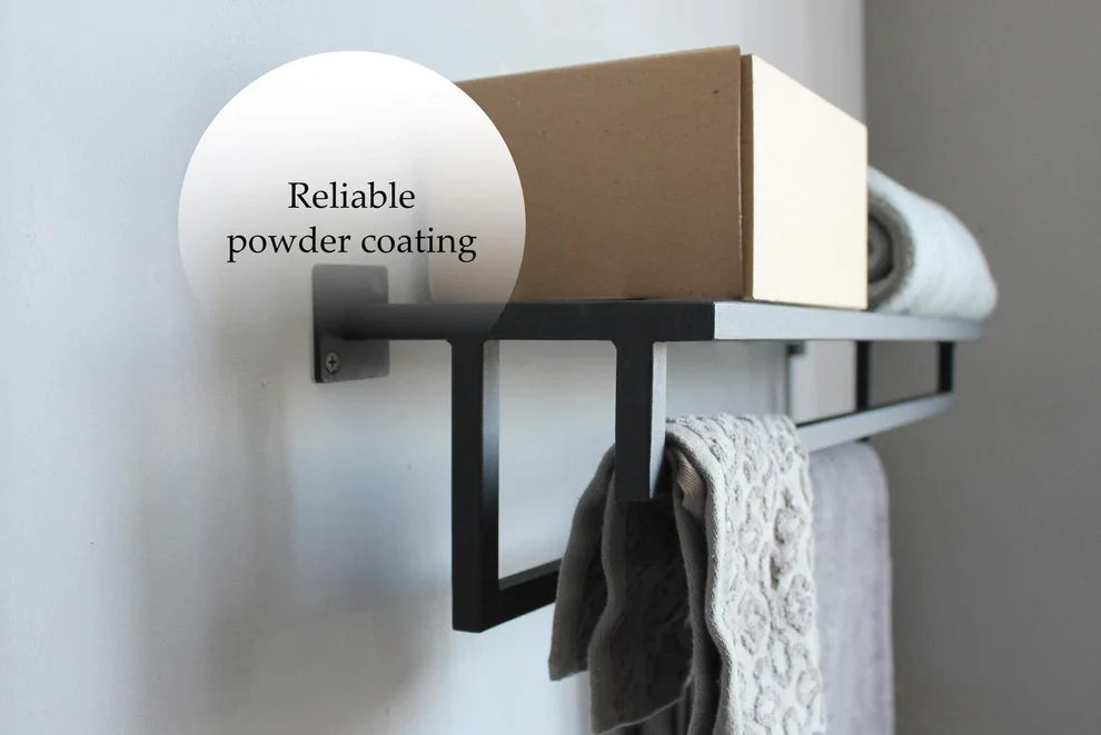The Metal Wall-Mounted Towel Rack | Bathroom