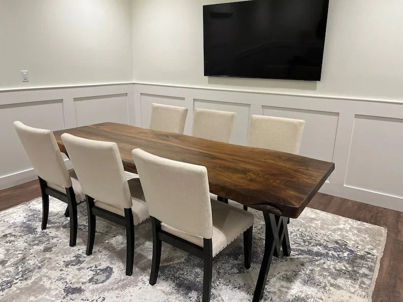 The Grand Rustic Dining Table | Solid Sheesham