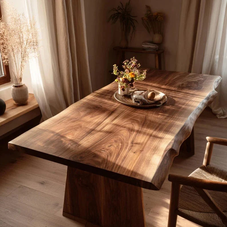The Farmhouse Sheesham Dining Table | Solid Wood