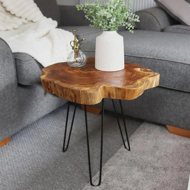 The Orchard Live Edge Coffee Table Set | Sheesham